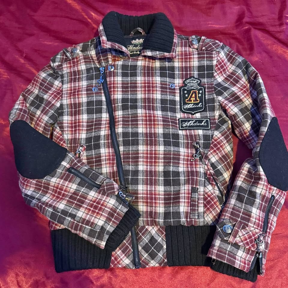 Vintage Plaid Jacket