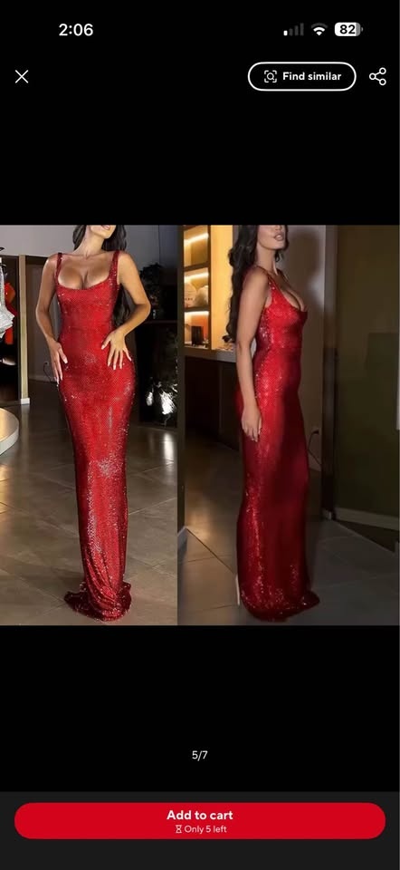Red dress for sale - photo 2