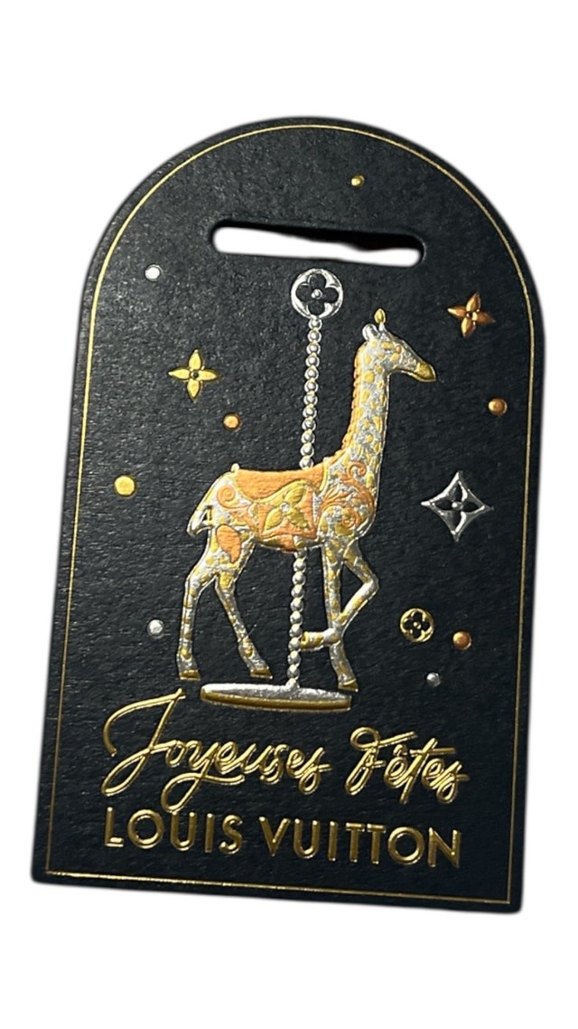 Louis Vuitton Holiday Gift Tag – Limited Edition ✨