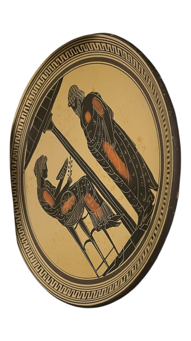 Greek Pottery Plate - photo 3