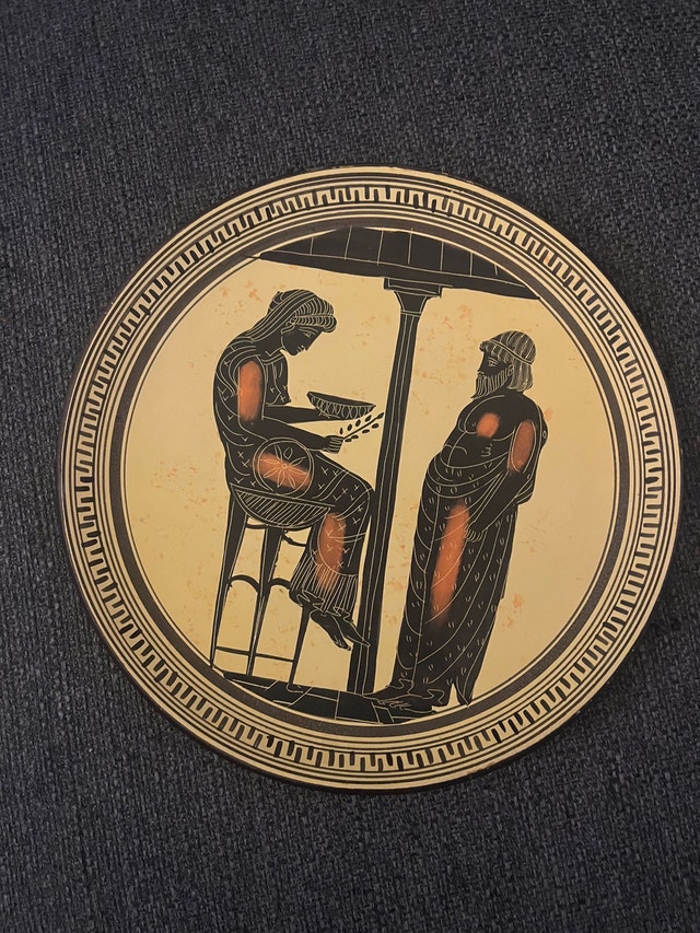 Greek Pottery Plate - photo 4