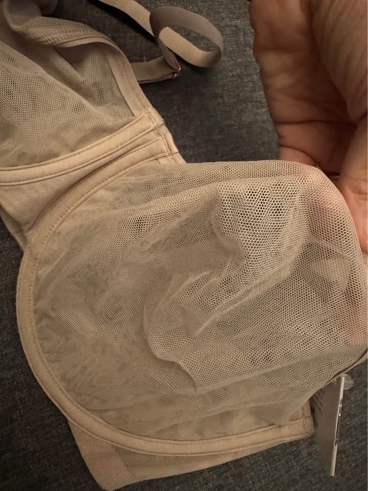 Smart & Sexy Womens Adore Unlined Mesh Balconette Bra 36DD - photo 2