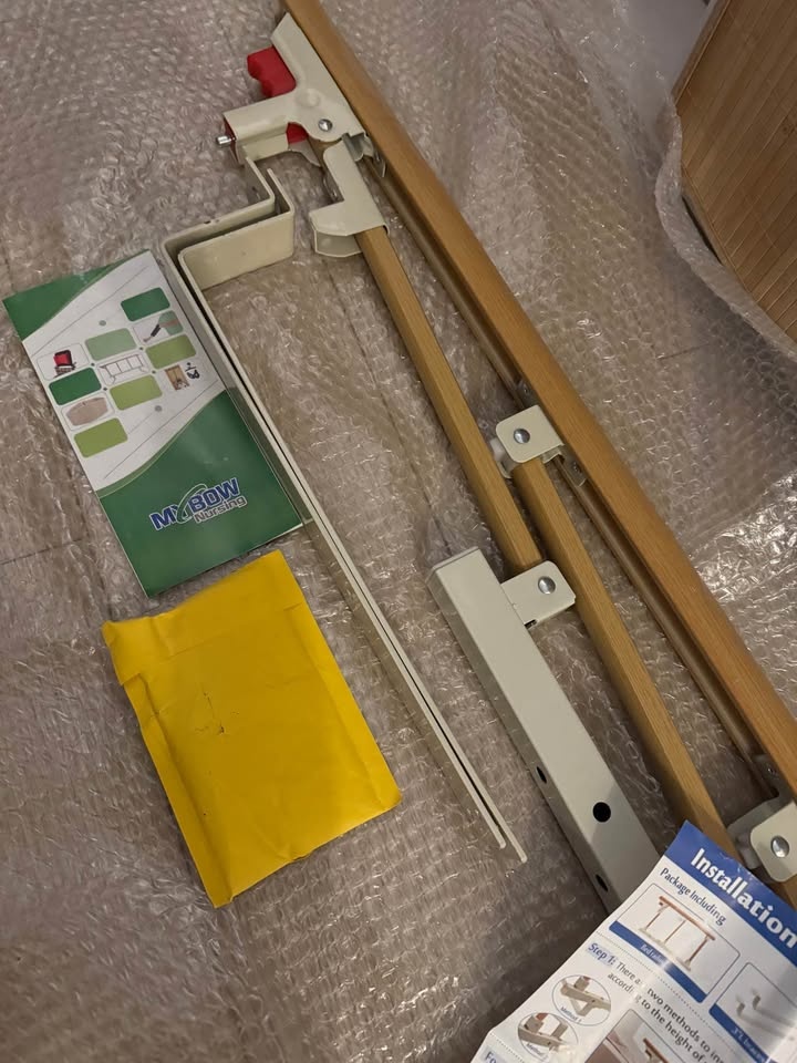 Bed Rail, Folding Bed Guard Rail Bed Assist Rails - photo 4