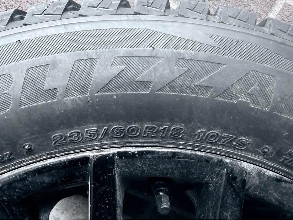 Winter Tires (235/60/18) Bridgestone DM-V2 107s - photo 2