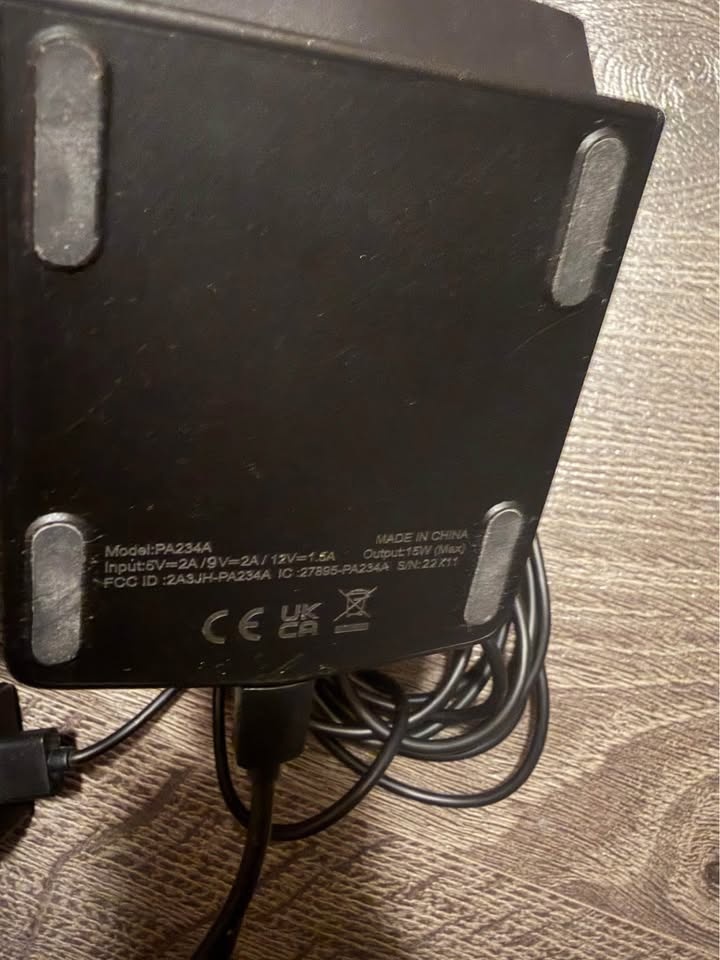 15W Fast Wireless Charging Stand (Qi) – Model PA234A - photo 2
