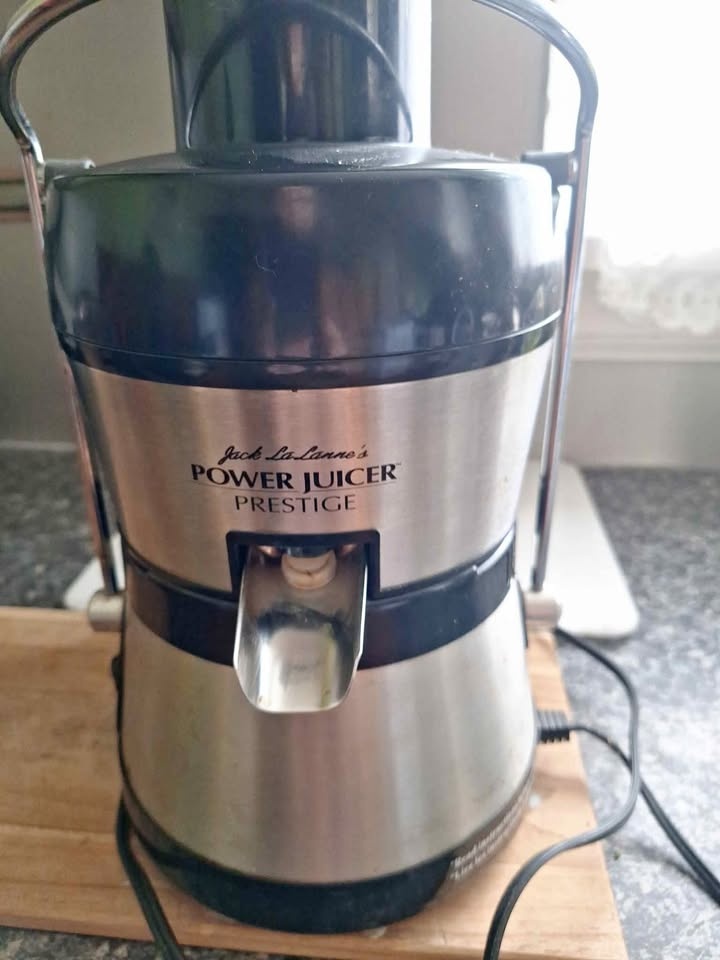 🍎 Jack LaLanne’s Power Juicer Prestige – Stainless Steel 🍊