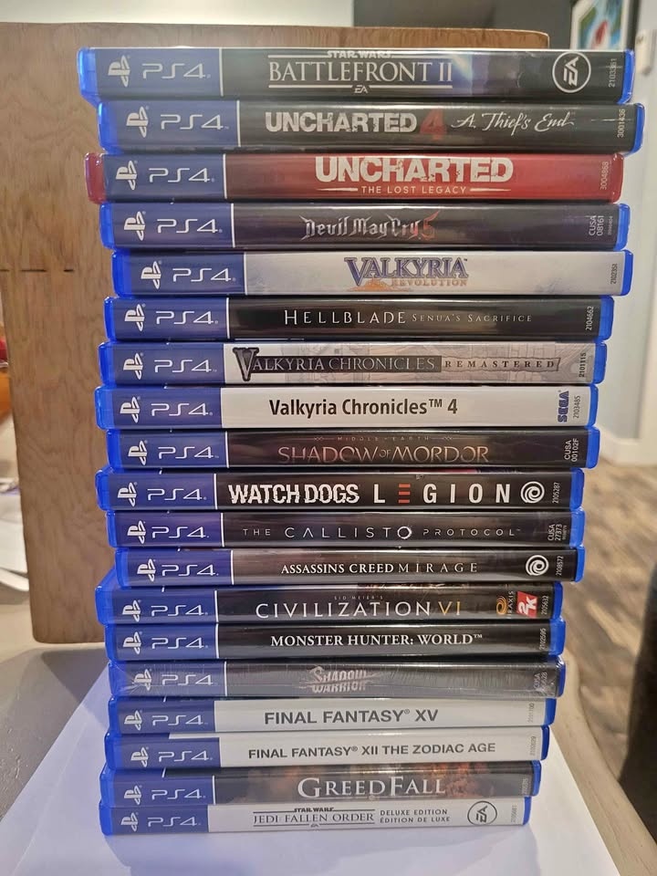 Various PS4 games