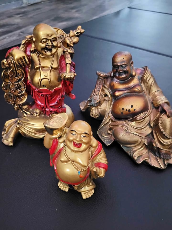 Various Buddha incense holders