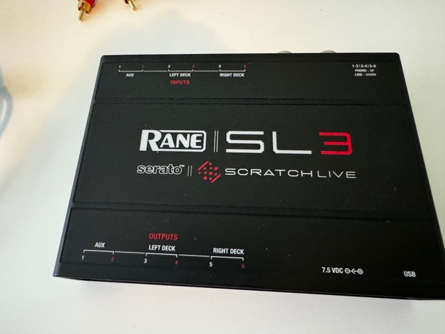 SERATO SL 3 RANE AUDIO INTERFACE