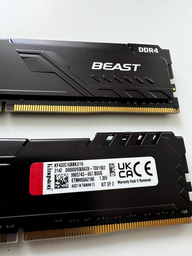 Intel i3 10100F, Kingston Fury 16GB - photo 2