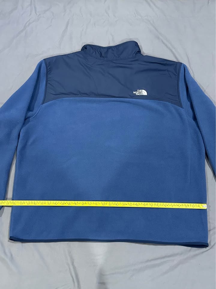 The North Face Men's Tundra Full Zip Fleece Jacket color blue - photo 3