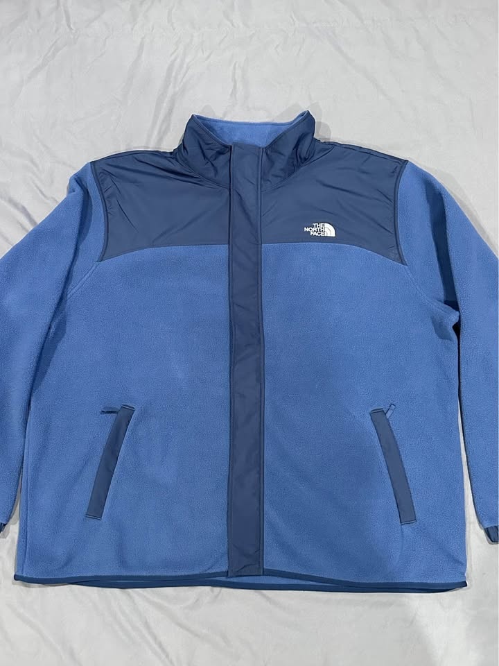 The North Face Men's Tundra Full Zip Fleece Jacket color blue - photo 5