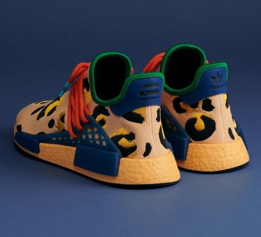 Pherelle X NMD HUMAN RACE ANIMAL PRINT "PULSE AMBER " - photo 5