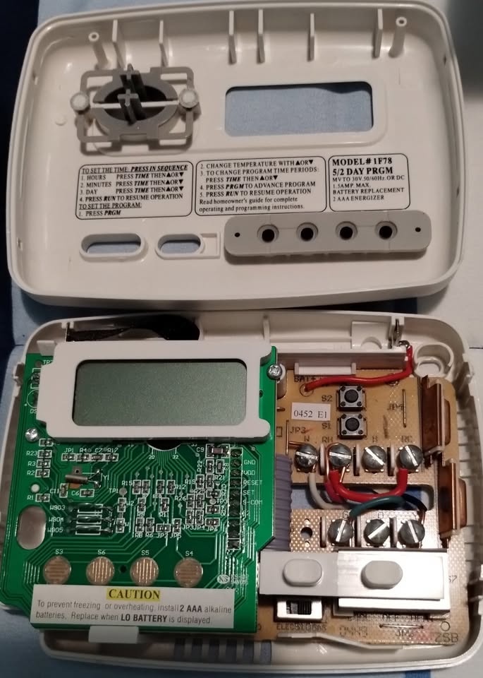 White-Rodgers #1F78 Programmable thermostat - photo 2