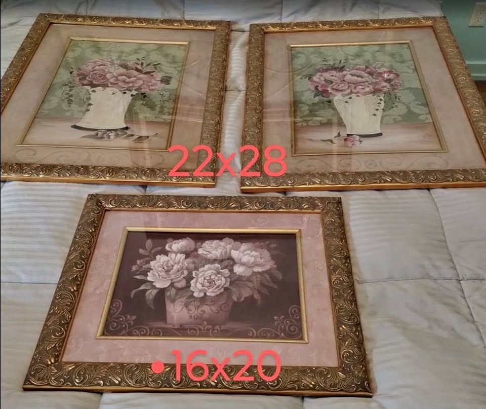 Reduced: Framed Art - Set of three