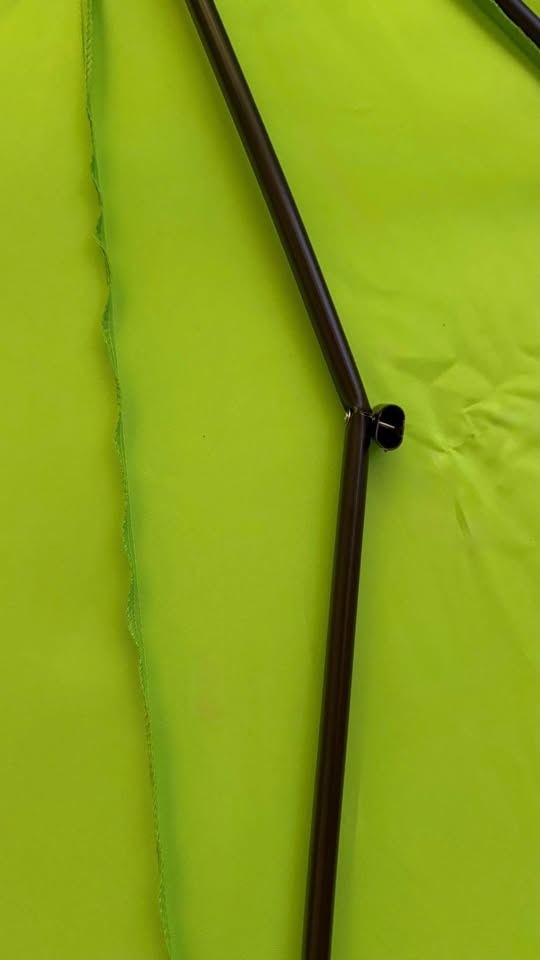 FREE 9 ft Patio Umbrella – Apple Green - photo 3