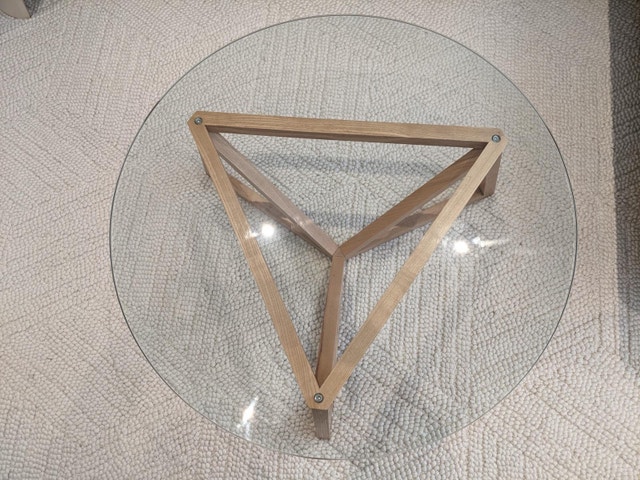 CB2 midcentury coffee table “P7” - photo 3