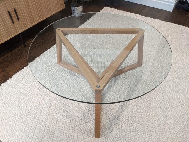 CB2 midcentury coffee table “P7” - photo 4