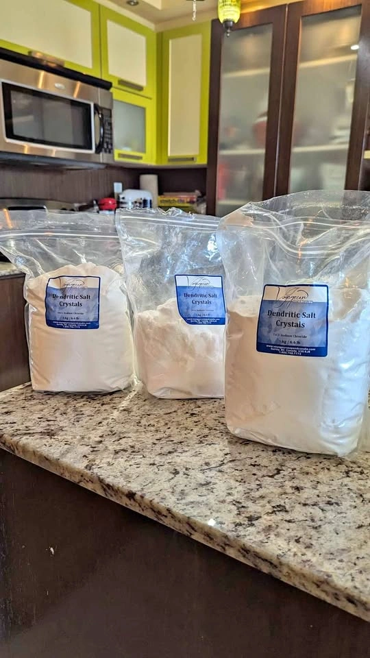 3 Dendritic Salt bags for body item production