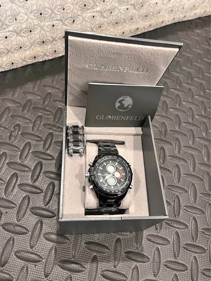 🏆Globenfeld Black Men’s Watch🏆