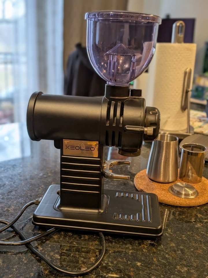 XEOLEO Electric Coffee Grinder - 200W, Ghost Burr Gears - Great - photo 4