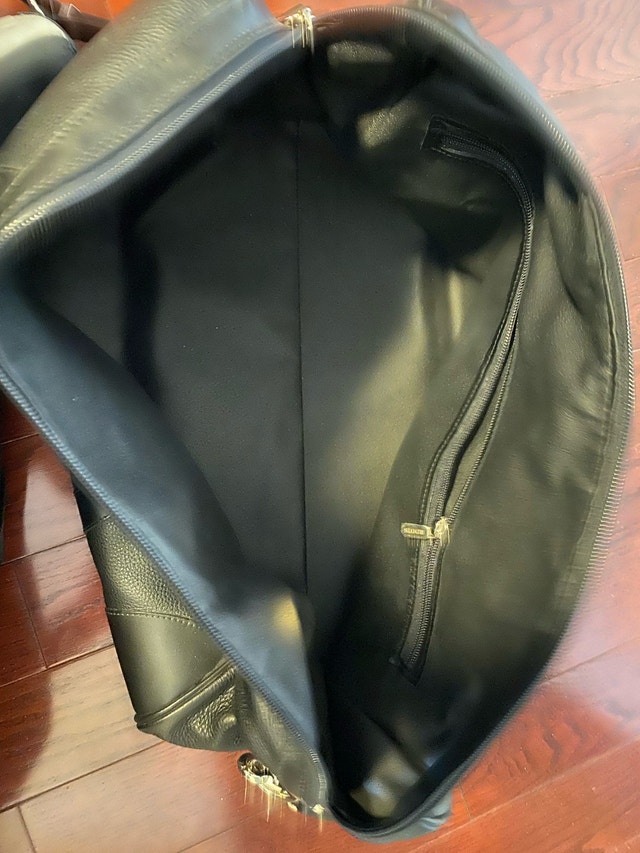 Genuine Roots Black Leather Bag Satchel Carry-on, new - photo 5