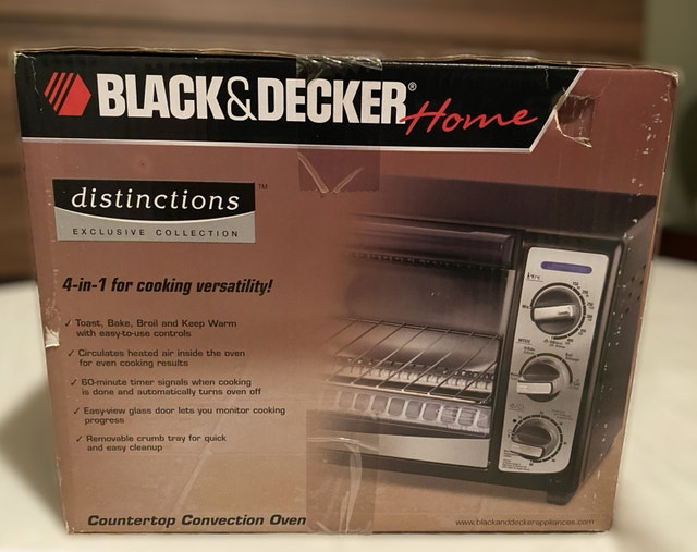 Black and Decker Countertop Convection Oven NIB - photo 3