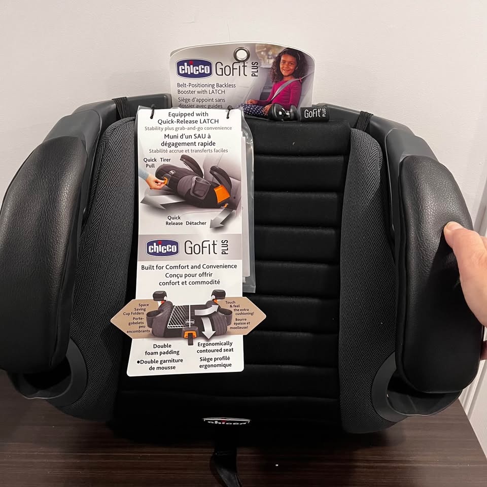 Chicco GoFit Plus Backless Booster Car Seat - photo 4