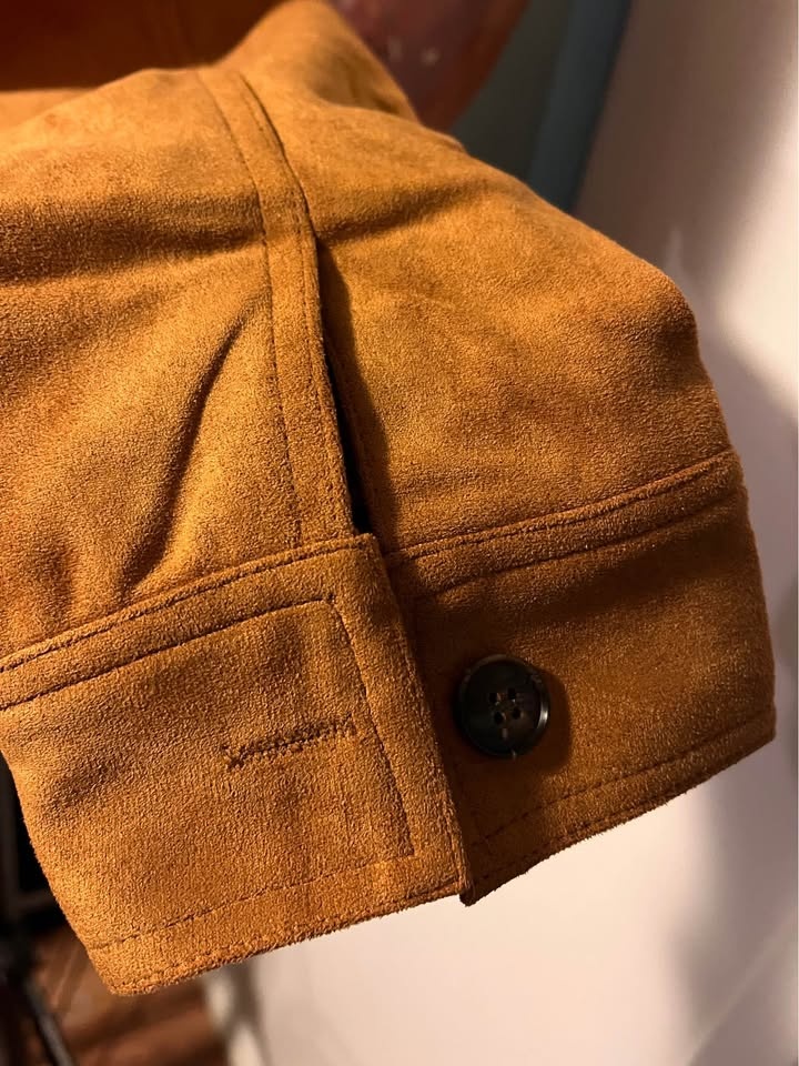 Trendy Korean-style faux suede jacket - photo 3