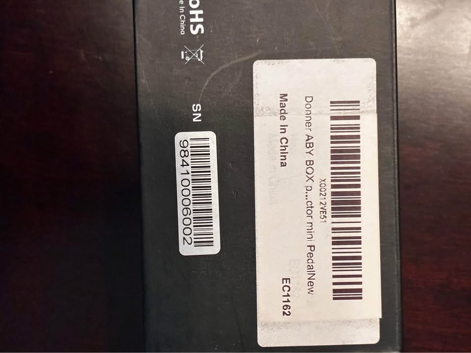 Donner ABY Box Channel Switch - photo 2