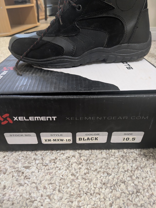 Xelement motorcycle boots 10.5 - photo 5