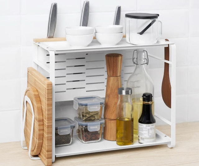 IKEA AVSTEG kitchen countertop organizer
