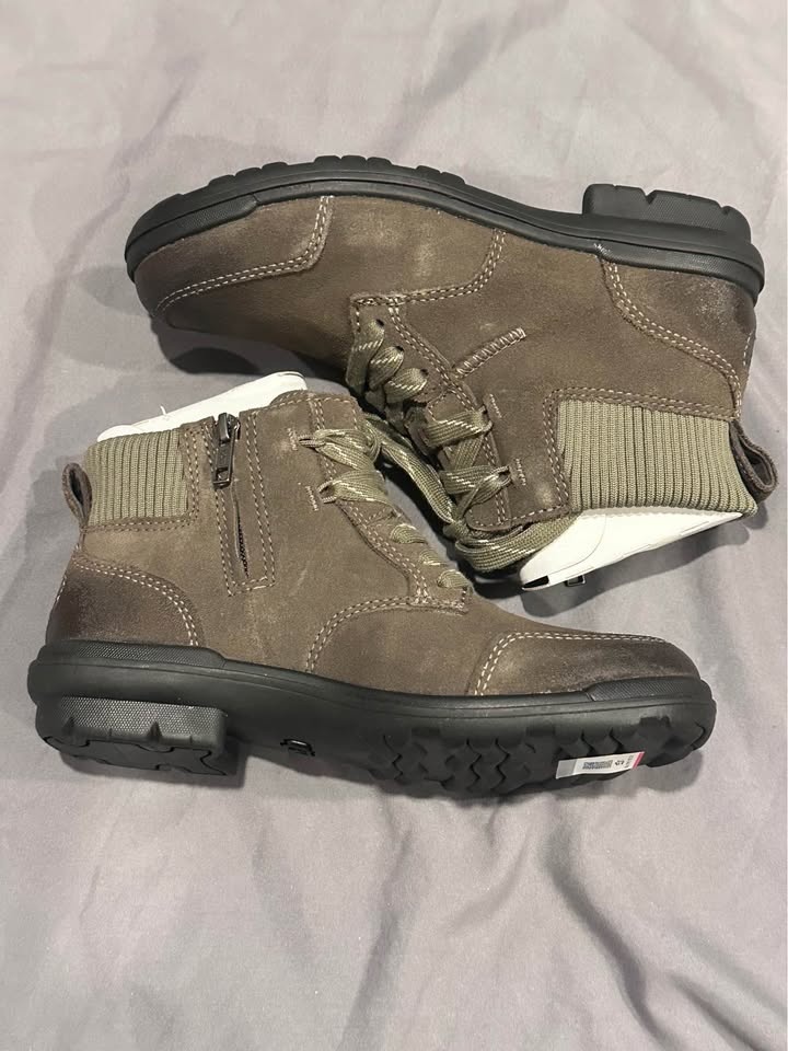 UGG W Hapsburg Ankle Lace-Up/Zip Waterproof Leather Bootie size - photo 3