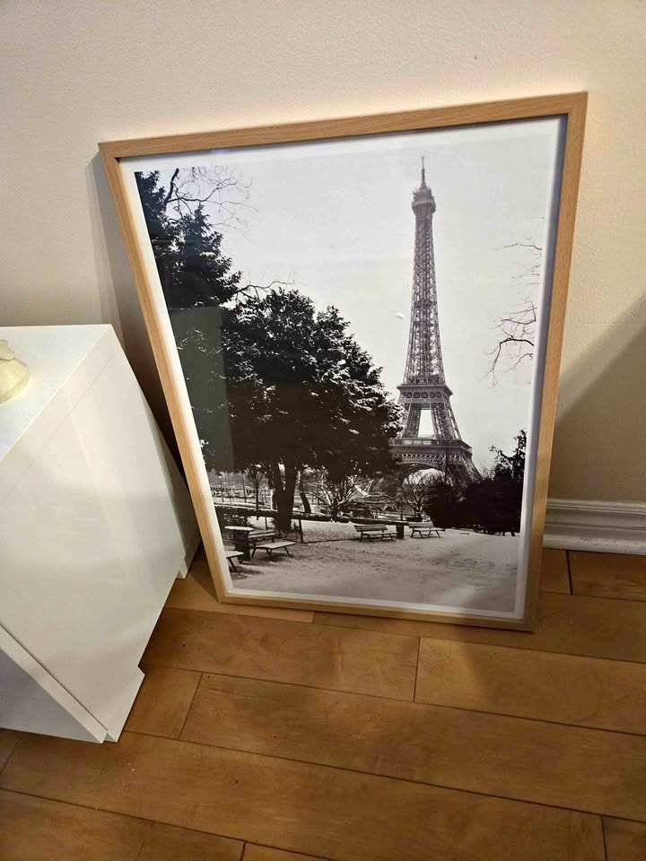 Ikea Paris Eiffel Tower Art Photo Frame