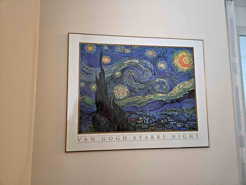 Van Gogh Starry Night Art Frame