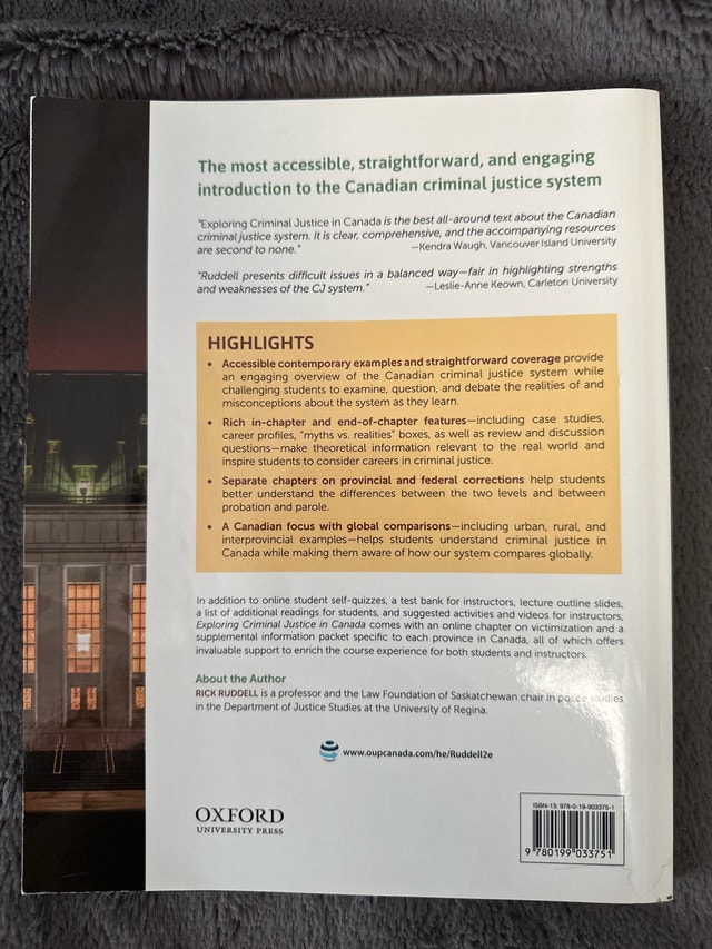 50% Off Retail: SOCI 327 Exploring Criminal Justice in Canada - photo 2