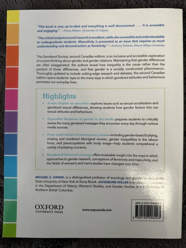 SOCI 303 Gendered Society (Second Ed) - photo 2