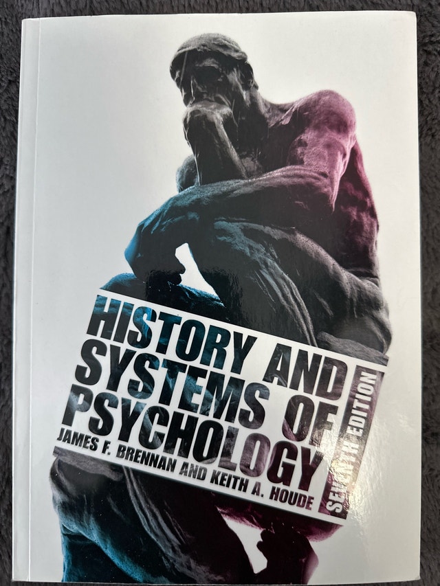 30% Off Retail: PSYC 305 History and Systems of Psychology (7E)