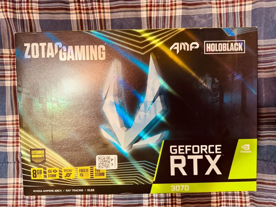 Zotac Geforce RTX 3070 Gaming AMP HoloBlack (8GB)