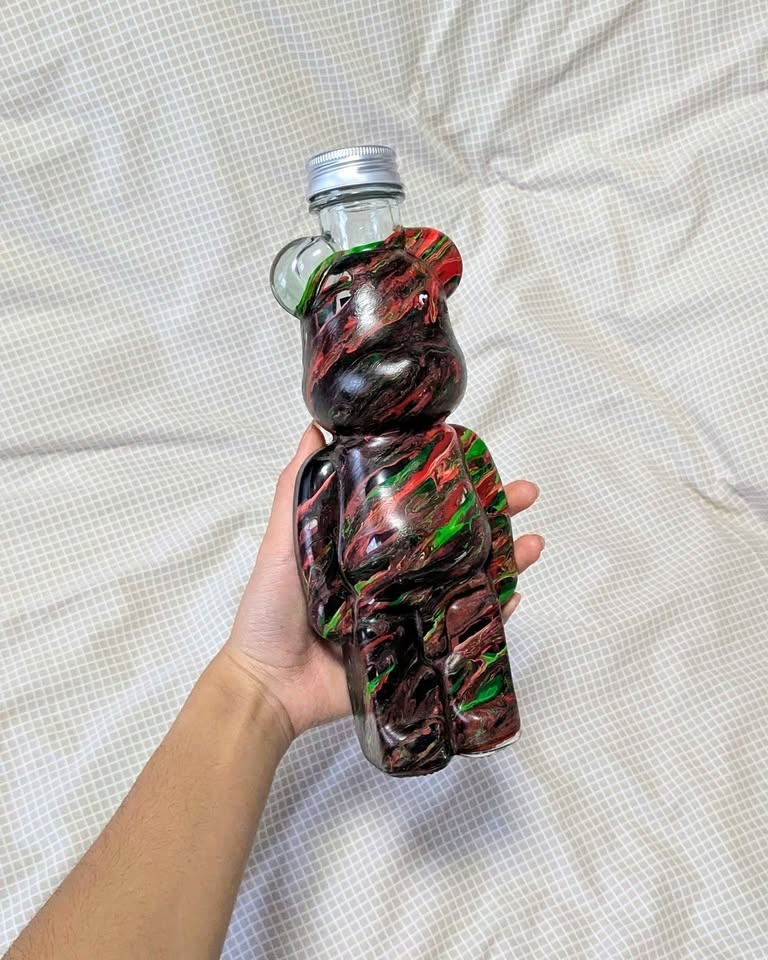 Bearbrick Style Bottle