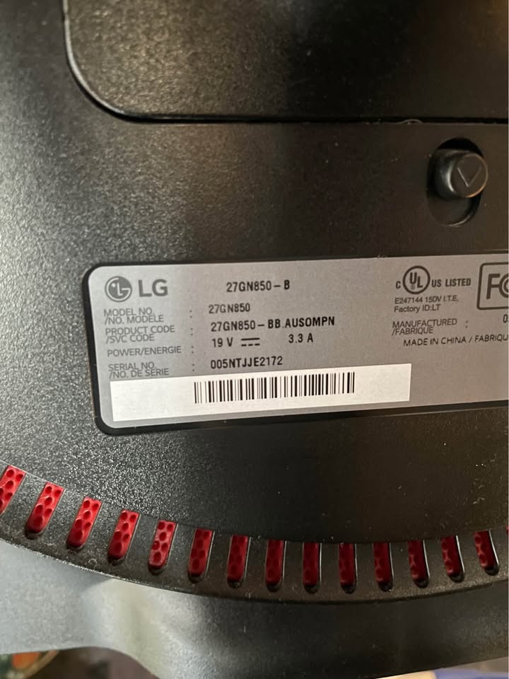 LG 27GN850-B - photo 3