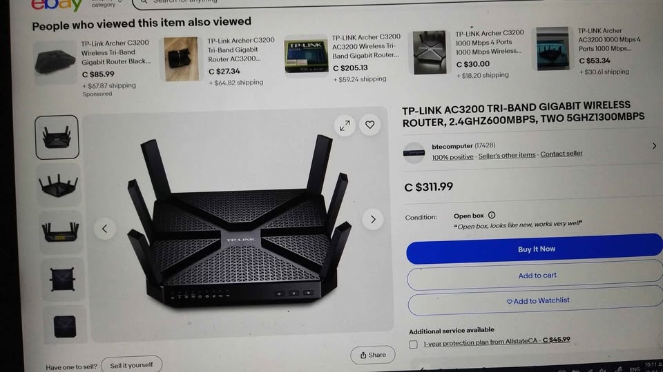 TP-Link AC3000 Wi-Fi Tri-Band Gigabit Router - photo 5