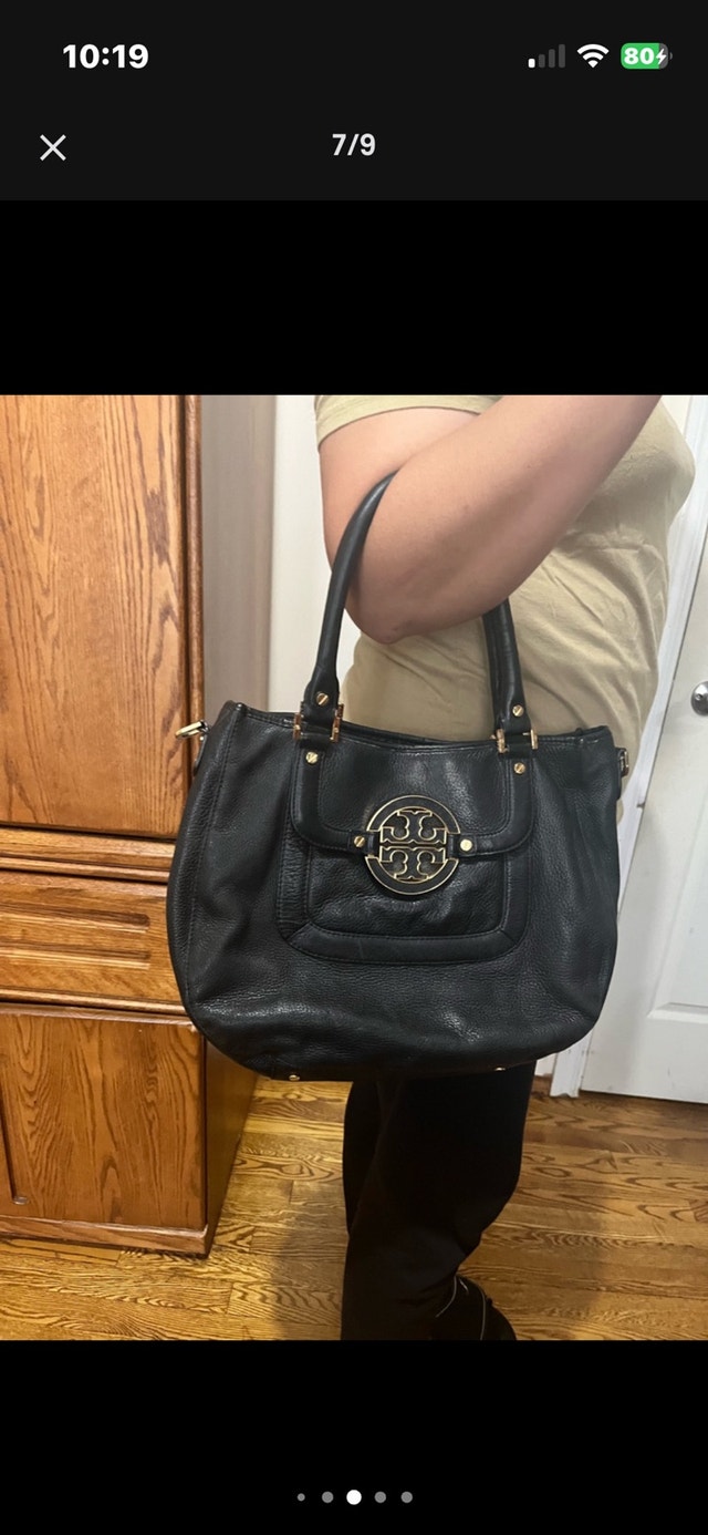 Tory Burch, leather bag, Amanda hobo, convertible straps - photo 5
