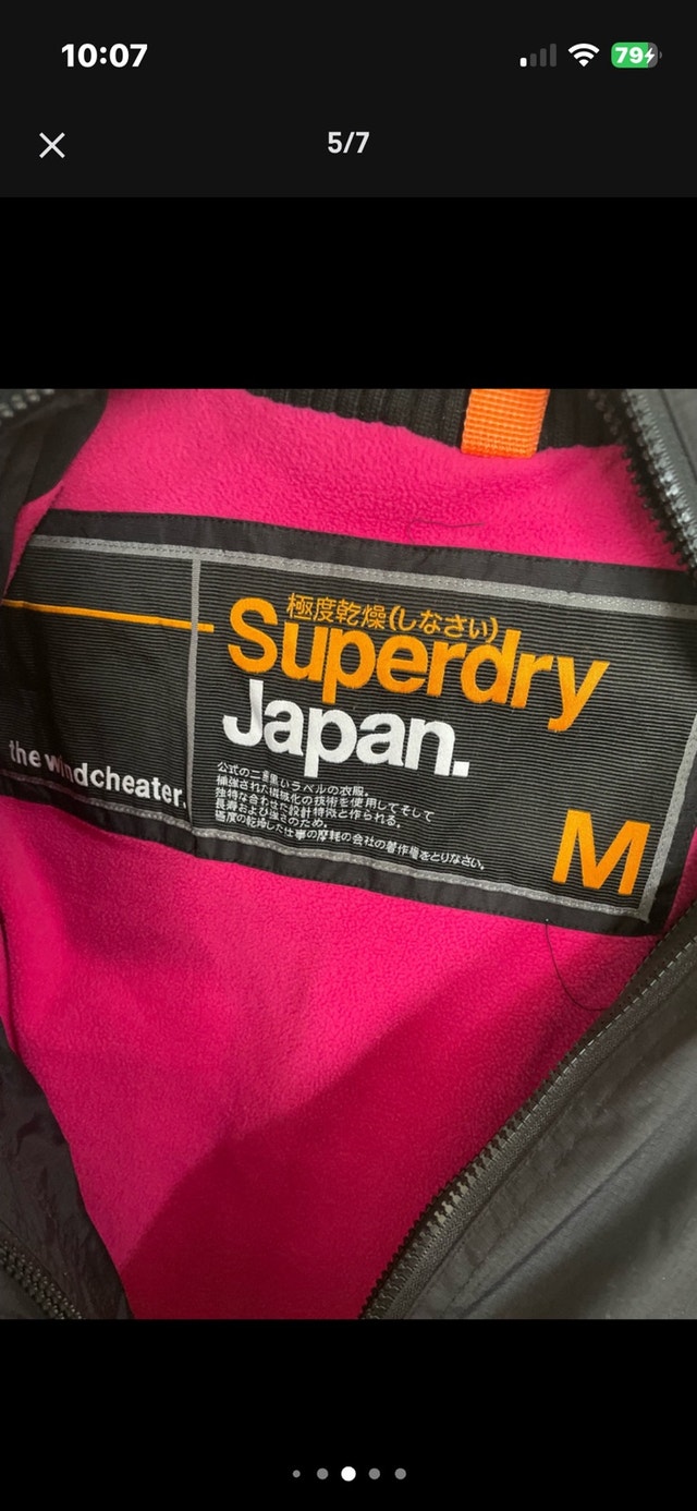 Woman’s Superdry Black hooded, water resistant, fleece lined - photo 5