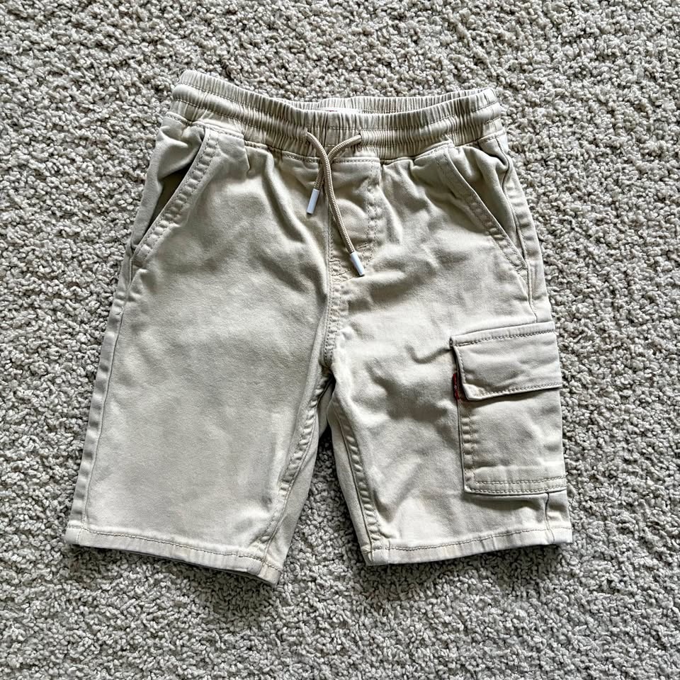Levi’s Boy's Size 6 Small Cargo Pocket Drawstring Shorts