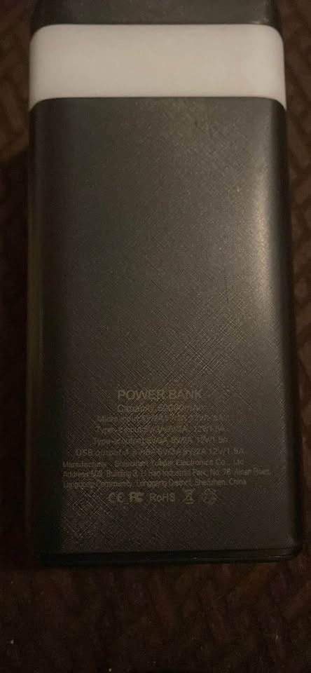 50000mAh Portable Power Bank with 22.5W Fast Charging - Black - photo 5