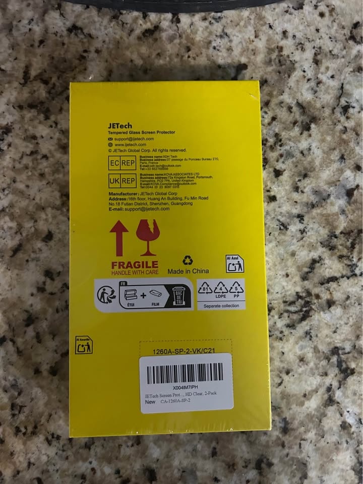 JETech iPhone 15 Tempered Glass Screen Protector Best Offer - photo 2