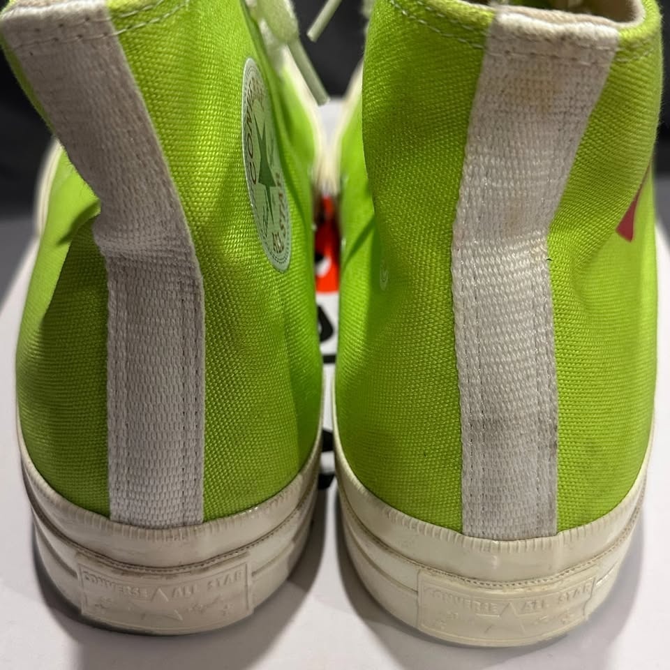 Comme des Garçons Converse Chuck 70 Hi 'Bright Green' - photo 5