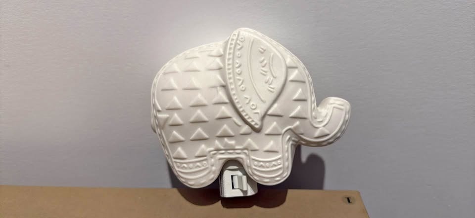 Pottery barn kids elephant plugin night light