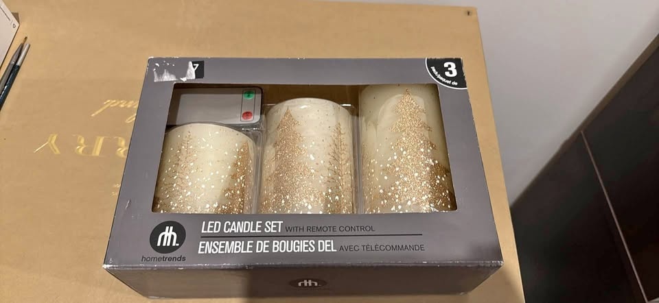Home Trends LED Candle Set